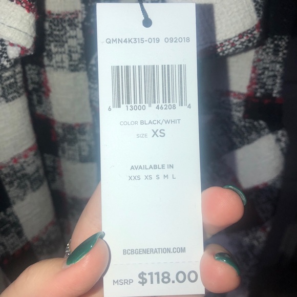 BCBGeneration Plaid Vest - Picture 2 of 5